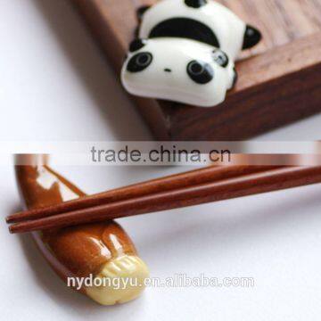 creative porcelain chopstick holder/ 6.5x1.8cm carrot fish chopstick holder / fancy dinnerware