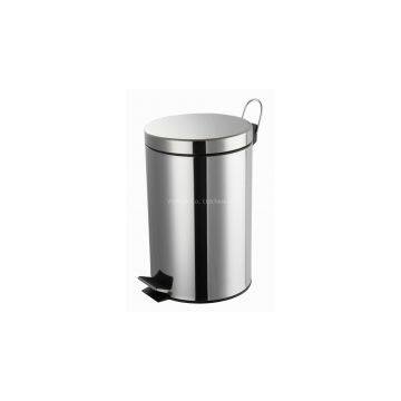 5L Stainless steel pedal bin