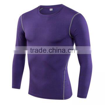 Sports Wear Men Fitness Athletic Private Logo Compression Dry Fit Gym Wear Sports Gym Top
