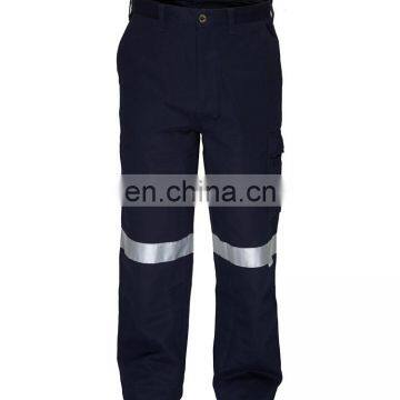  Mens Work Pants cotton drill workwear work pants reflective
