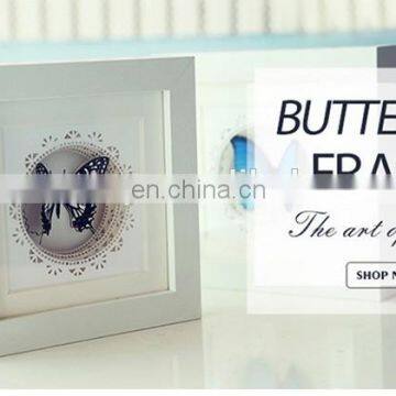 The Art Of Living Home Decoration Unique Wedding Gifts 3D Butterfly Wooden Photo Frame