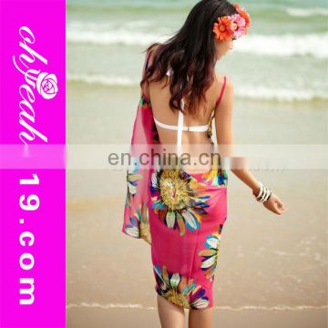 Fashionable young ladies cool pareo bali beach sarong for sale