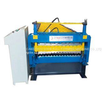 High speed double layer roof tile roll forming machine with good price