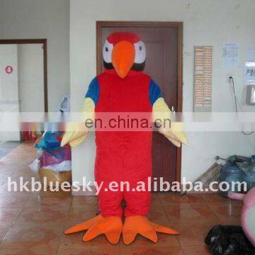 2012 parrot mascot cartoon costume