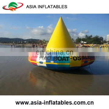 Water Games Inflatable Disco Boat Placed On Semi For 15 People