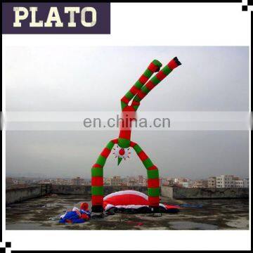 Durable inflatable upside-down clown air dancer / inflatable droll sky dancer on sale