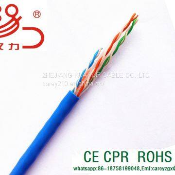 UTP CAT6 Высококачественный 26AWG (0.44CU) ПРОХОДИТ ПРОВЕРКУ LINK на расстояние 80 м