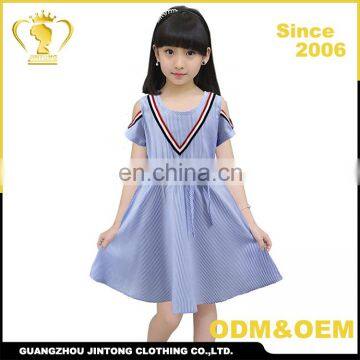 2017 France hot sale dresses for girls of 7 years old