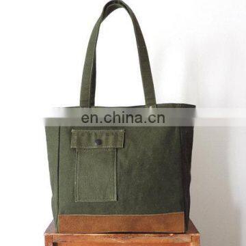 Designer wholesale plain canvas women tote bags