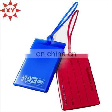 Promotional making silicone luggage tags wholesale