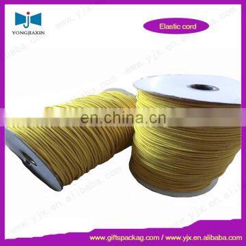 high quality thin round customized colored elastic cord for packing