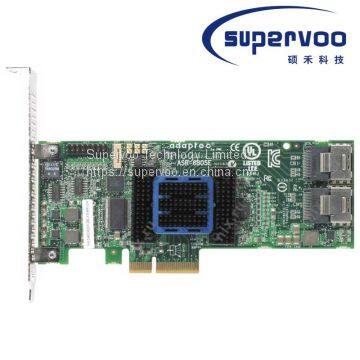 Adaptec 6805E ASR-6805E SGL 2270900-R PCIe Gen2 x4 128MB SAS/SATA Controller Card