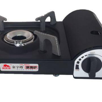 OEM ODM High quality 2 Years Warranty Single burner Stainless steel table top gas stove With cylinder by China manufacturer For