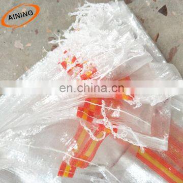 Virgin PP Material Tubular Wholesale Transparent Potato Orange Mesh Bag