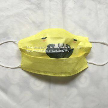 The PET Layer Localization Printing Face Mask Female Prevents the Dust to Prevent the Germs Breathable Lovable Fashion Face Mask photo-2
