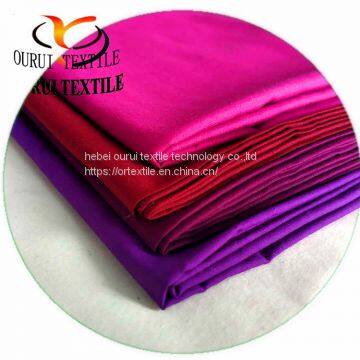 Dyed TC 90% Polyester 10% Cotton Poplin Pocket T-shirt Fabric