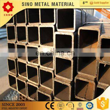 suppliers hot sale tube/rhs steel tube black iron hollow of rectangular and square pipe