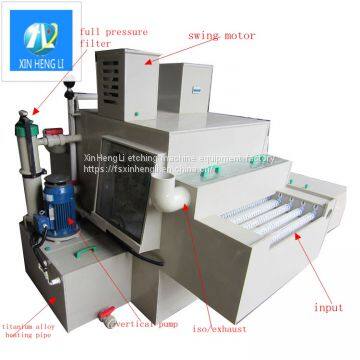 metal plate chemical etching machine