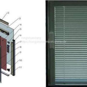 High Performance Low-E Single Cavity Hollow Built-in Shutter Glass Is Suitable for Architectural Glass Doors and Windows