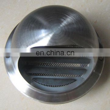 HVAC Kitchen Waterproof 304/316 Stainless Steel Wall Air Vent