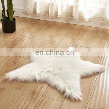 Sheepskin Plush Fur Rug Faux Fur Carpet photo-5