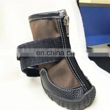 OEM Branding FBA Service Anti Slip Barre Non Slip  Barre Thick Bottom Working  Dog Pet Shoe Footwear