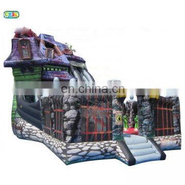 Spooky Mansion Inflatable Jumper Bouncer Jumping Bouncy Castle Bounce House photo-4