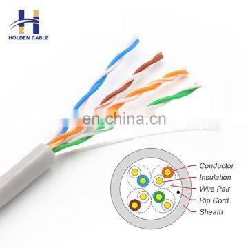 Wholesale 10000ft Cat 5 Twisted Pair Cable 4 Pairs 24awg 26awg Utp Cat5 Cable photo-4