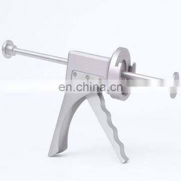 bone cement syringe mixer with injection gun,orthopedic instrument