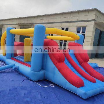 Family Use oxford fabric Inflatable Bounce House Obstacle Course bouncer