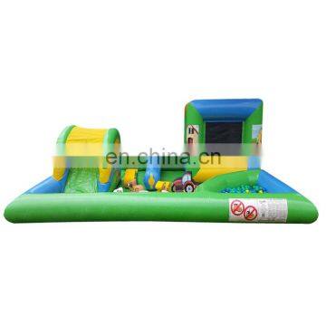 Farm Theme Inflatable Kids Zone Play Bouncy Castle Toddlers Play Centre Park