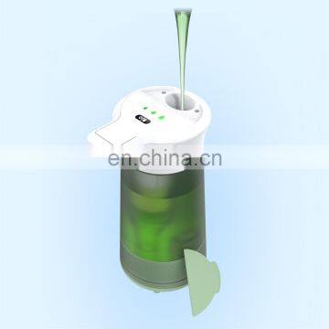 Bottle Foot Pedal Wall Mounted Bathroom Glass Soap Dispenser Plastic Elbow Ceramic Soap Dispenser -IC119-f photo-6