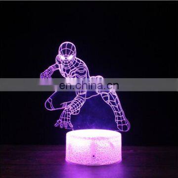 3d Illusion Lamp for Kids 7 Colors With Remote-Led ,Table Lamp,kids Dinosaur Lamp photo-2