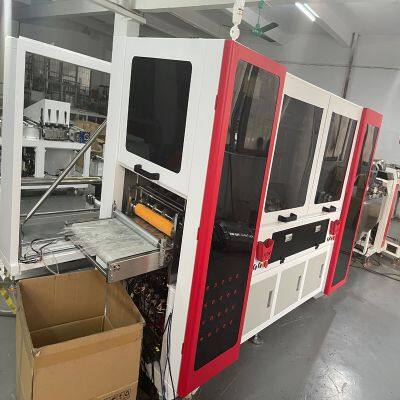 Kn95 mask machine packaging machine Four-side sealing reciprocating packaging machine Double row can be customized non-standard machine manufacturers