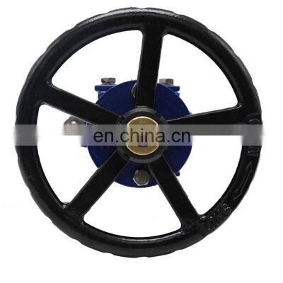 Bundor 6 Inch Wafer Knife Gate Valve Price Slide Knife Gate Valve With Handwheel photo-5