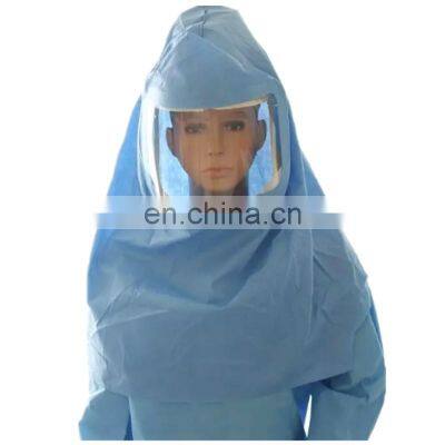 Breathable Disposable Surgical Kit Surgeon Medical Toga Astronaut Anti-Fog T4 Protective Hood and Headcovers for Operation photo-2