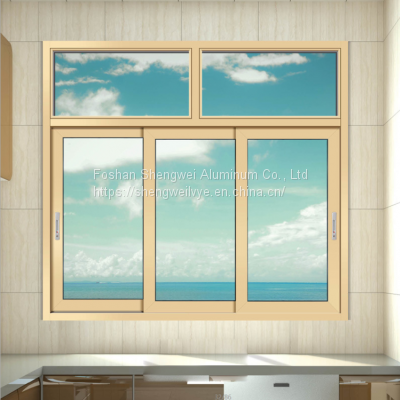 Good Quality Aluminum Glass Horizontal Cheap Aluminium Sliding Window photo-3
