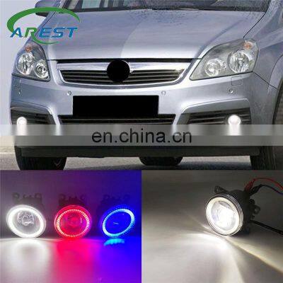 2 Functions Auto LED DRL Daytime Running Light Car Angel Eyes Fog Lamp Foglight For Opel Zafira 2005 - 2012 2013