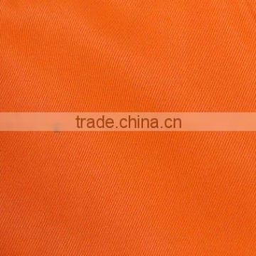 Polyester/cotton High visibility orange fabric