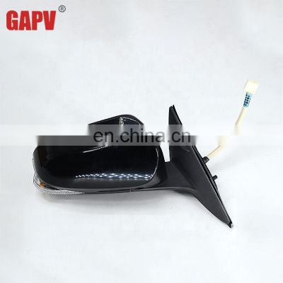 GAPV 2015 Camry acv51 high quality rearview side mirror 9 Lines assembly for toyota camry OEM 87910-06491