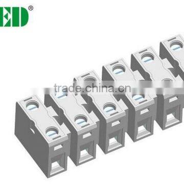 Panel Feed Through Terminal Blocks With Protection Current Through Panel