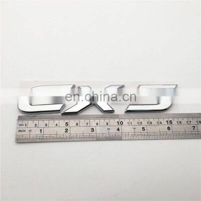 Customized Chrome ABS Body Decoration CX-5 Car Emblem Sticker For Mazda