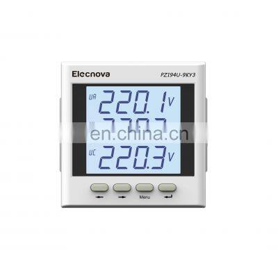 PZ194U-9KY3 AC 96*96 panel digital volt ampere meter