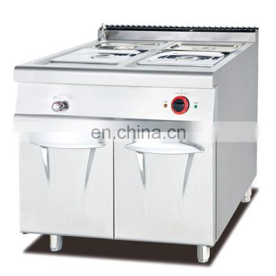 Stainless Steel Commercial Electric soup Bain Marie with Cabinet