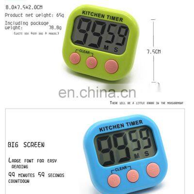 New Design Portable Big Digital Home Kitchen Countup Countdown Timer 99