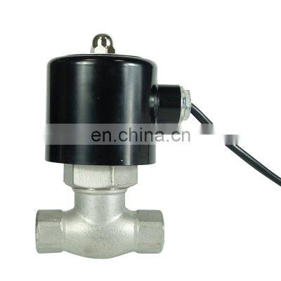 DKV 2 inch  stainless steel 304 316 24v 220v  With energy saving module thread BSP NPT high temperature steam solenoid valve