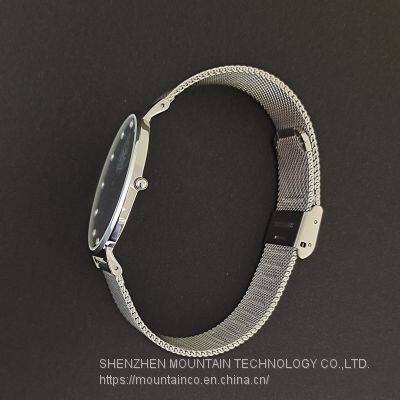 Stainless Steel Watch Man Fashion Watches Ultra-thin Quartz Lady Watch Woman Gift Watch photo-5