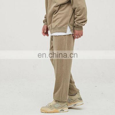 2021 manufacturers customize solid color joggers summer long trousers cotton unisex for men