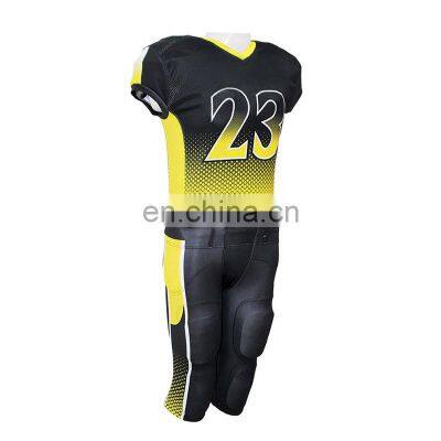 New 2021 American Football Uniform With Team Name & Number American Football Uniform