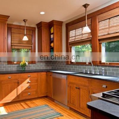 teak doors fancy cupboard kitchen cabinet glass in excellent price